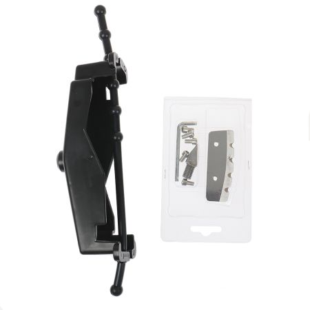 Шнек пластиковый для ледобура, голова метал  Ф130 мм, глубина 105 см.